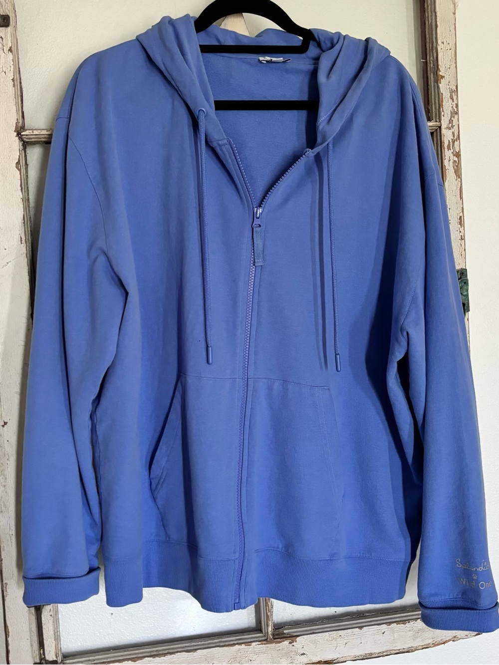 Splendid Zip Up Hoodie Sweatshirt